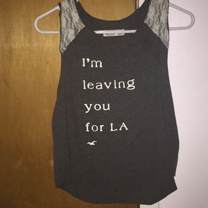 Hollister tank top! Medium